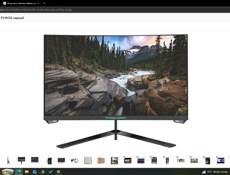 23.6" Монитор Titan Army P24H3G черный (б.у) состояние нового