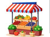 Требуется продавец в овощную лавку. 