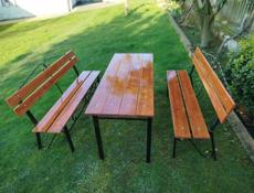 Стол с лавочками 