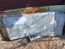 Листы цинк 1м 10см .. 60см