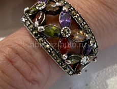 Старое серебренное кольцо