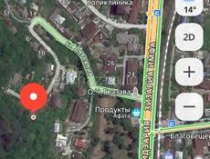 6 соток с видом на море и город.