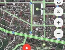 6 соток с видом на море и город.