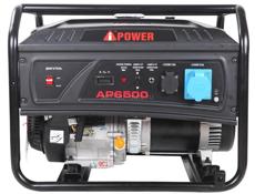 Новый бензиновый генератор 6,5 кВт Al-power lite