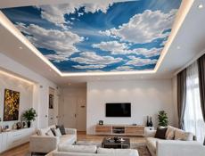 Натяжные потолки 