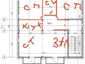 2 х этажная квартира г. Сухум центр ул. Воронова . Можно сделать и две отдельные квартиры , каждая будет по 100 кв , схему приложил