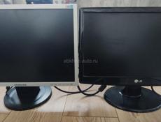 Срочно продаю 2 монитора рабочих