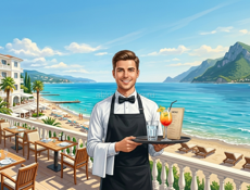 Официант-универсал (Amra Sunrise, Цандрипш)