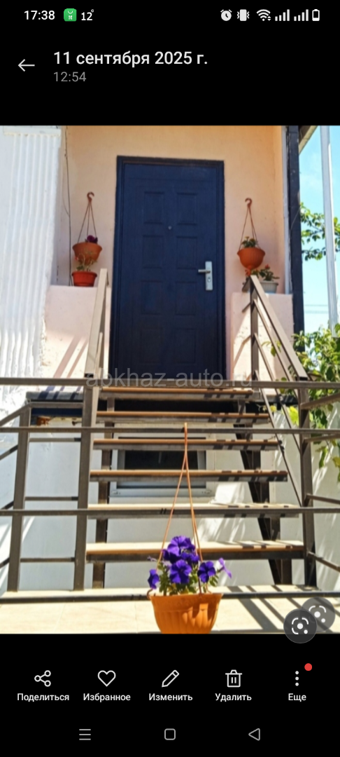 . Сдам студию на двоих в десяти минутах от берега, по суточна сейчас 1500 летам 2500т.  90