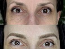 Перманент в волосковой технике