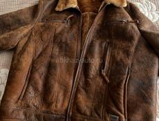 Дубленка настоящая на среднего мужчину 170-175 см рост