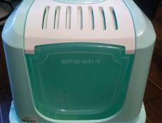 Закрытый горшок для кота с организацией новый