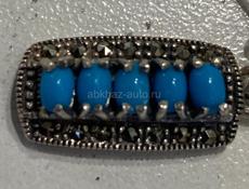 Серебрянные старинные серьги 925 пробы. 