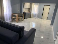 Сдаётся дом первый этаж со всеми удобствами  две комнаты  столовая совмещенная с гостиной  есть холодильник, печка, tv, кондиционеры, чайник , утюг wifi и тд 