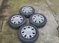 Колёса Хонда фит, родные(штамповки с колпаками с резиной) 