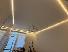 Натяжные потолки.