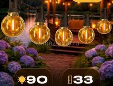 Гирлянда уличная - 2 штуки по 33 метра