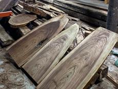 Слэб дерева разных пород 