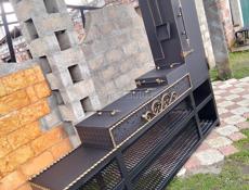 Мангал+коптилка. Рыбалка охота отдых 