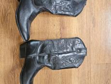 Сапоги ковбойские кожаные, супер лёгкие ,производство Бразилия 