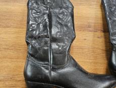 Сапоги ковбойские кожаные, супер лёгкие ,производство Бразилия 