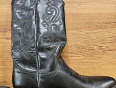 Сапоги ковбойские кожаные, супер лёгкие ,производство Бразилия 