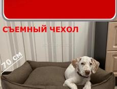 Новая Лежанка для собак со съемным чехлом, для крупных и средних пород, для больших собак, размер L 90х70 см 