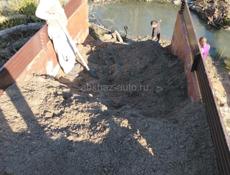 Песок, отсев и в мешках 20 кубов