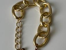 Красивый браслет позолоченный 