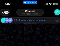 Телеграмм канал 9000 заявок 