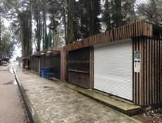 Кипарисовая аллея, аренда будок.