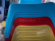 Стулья пластик лежаки