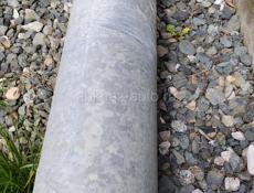 Продам две трубы. По 5м.диаметр 250.железная и оцинкованная. 