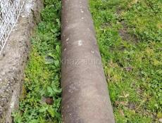 Продам две трубы. По 5м.диаметр 250.железная и оцинкованная. 