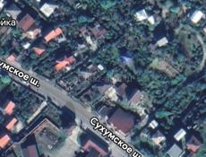 Участок с видом на город 