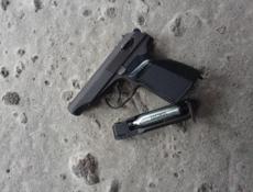 ПИСТОЛЕТ ЖЕЛЕЗНЫЙ МАКАР НА ГАЗЕ на железных пульках