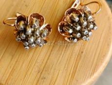 Серьги с бриллиантами 