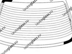 Задний лобовое на BMW сорок шестой