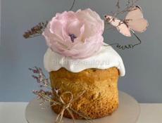 Кулич с мягкой текстурой