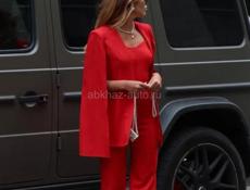 красный пиджак 