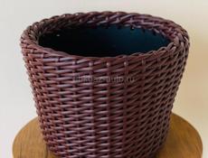 Кашпо из ротанга 12 литров