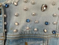 Джинсовая куртка Италия размер М