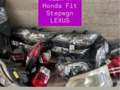 Фары на Toyota Alphard, mark X , Voxy, Crown, вальфаер, Honda stepwgn, Fit, Estima , LEXUS, MAZDA, Nissan 