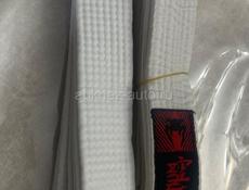 Два Белых пояса для борьбы для тхэквондо для карате интересует обмен