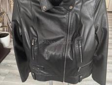 Кожаная женская куртка 