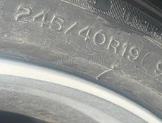 Мишлен  шины 245/40/19 в идеальном состоянии
