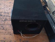 Продам сабвуфер вместе с усилителем 