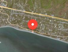 УЧАСТОК 75 СОТОК НА БЕРЕГУ МОРЯ В ЦАНДРИПШЕ