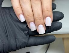 Комби маникюр