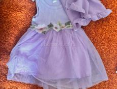 Большой пакет одежды для девочки от 1 до 12 мес